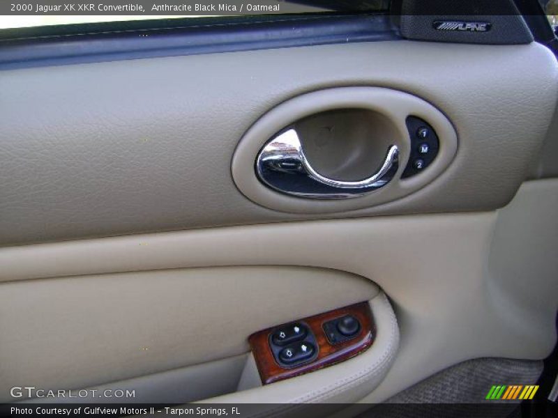 Anthracite Black Mica / Oatmeal 2000 Jaguar XK XKR Convertible