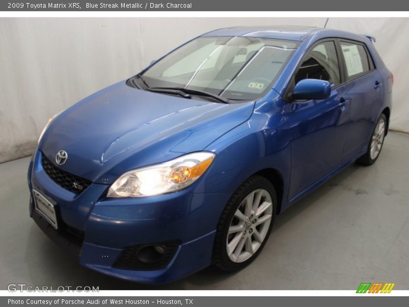 Blue Streak Metallic / Dark Charcoal 2009 Toyota Matrix XRS