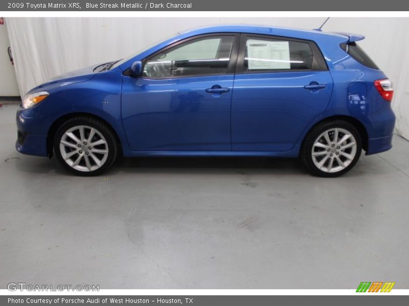  2009 Matrix XRS Blue Streak Metallic