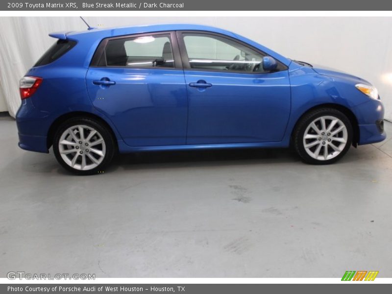 Blue Streak Metallic / Dark Charcoal 2009 Toyota Matrix XRS