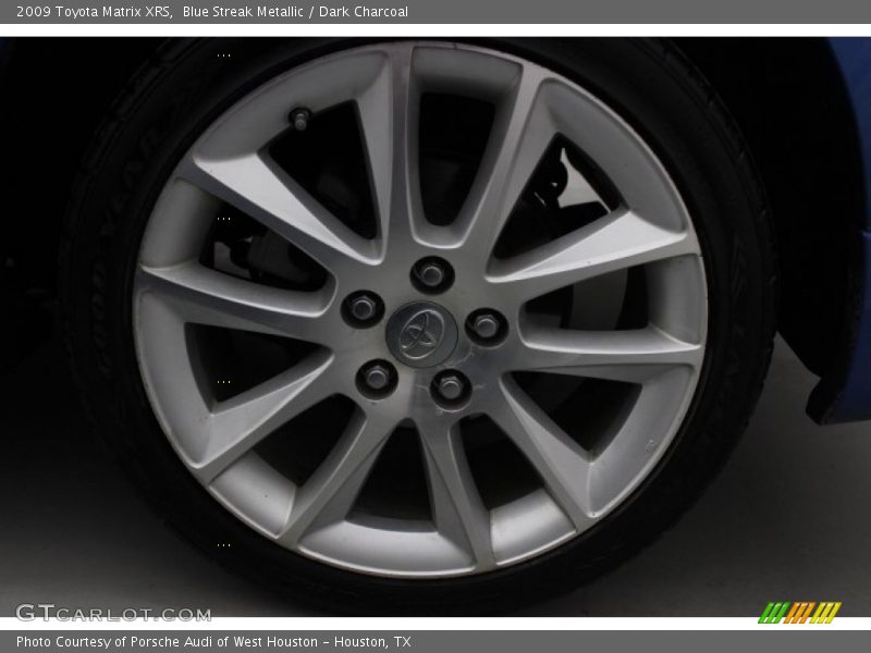 Blue Streak Metallic / Dark Charcoal 2009 Toyota Matrix XRS
