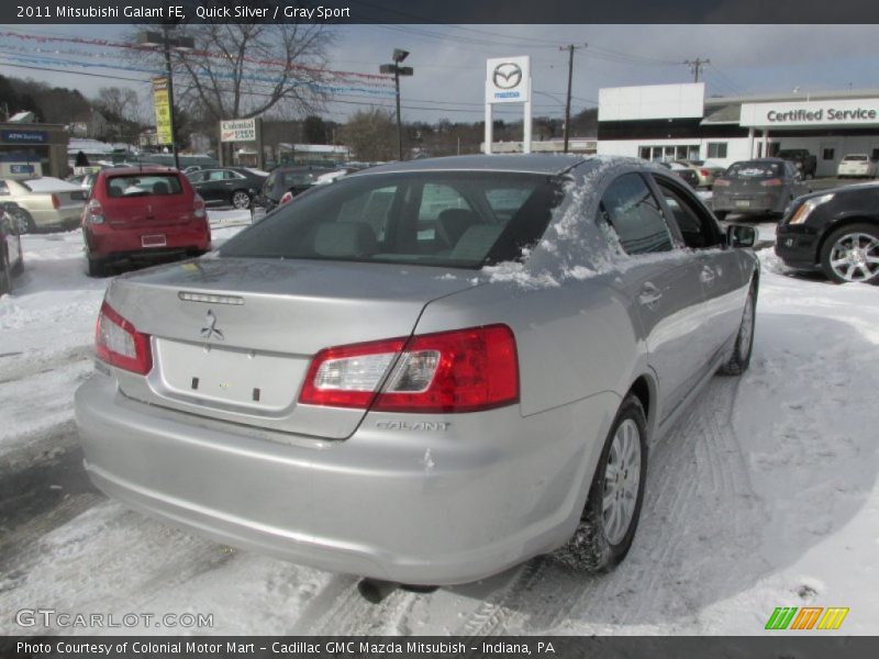 Quick Silver / Gray Sport 2011 Mitsubishi Galant FE