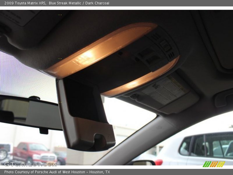 Blue Streak Metallic / Dark Charcoal 2009 Toyota Matrix XRS