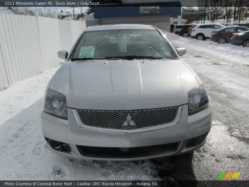 Quick Silver / Gray Sport 2011 Mitsubishi Galant FE