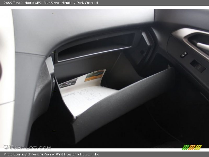 Blue Streak Metallic / Dark Charcoal 2009 Toyota Matrix XRS