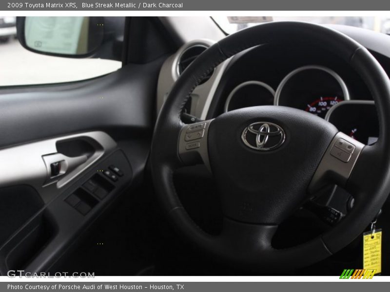 Blue Streak Metallic / Dark Charcoal 2009 Toyota Matrix XRS