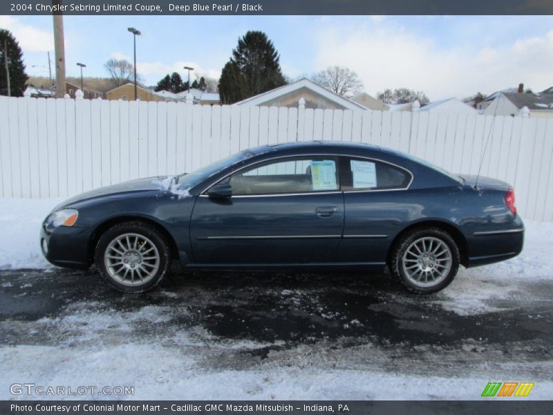  2004 Sebring Limited Coupe Deep Blue Pearl