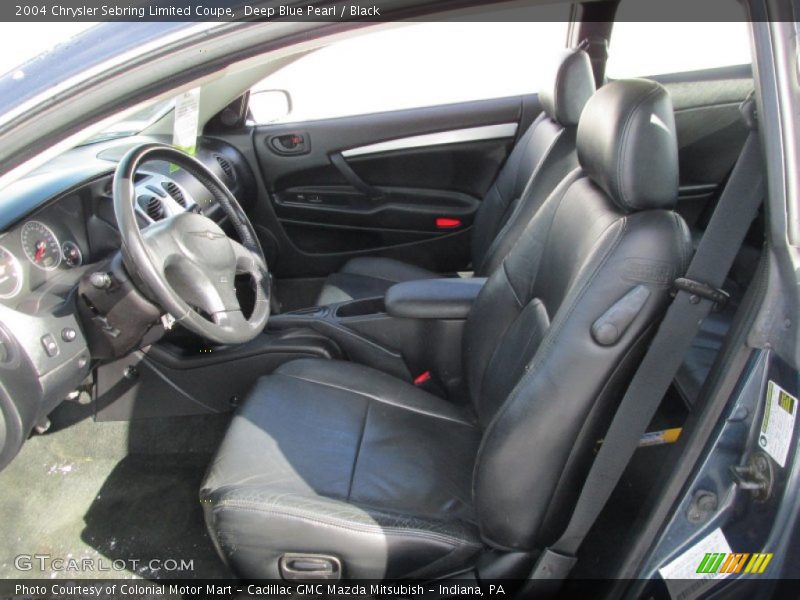 Front Seat of 2004 Sebring Limited Coupe