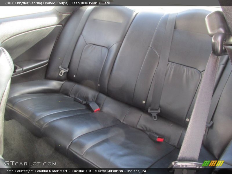 Rear Seat of 2004 Sebring Limited Coupe