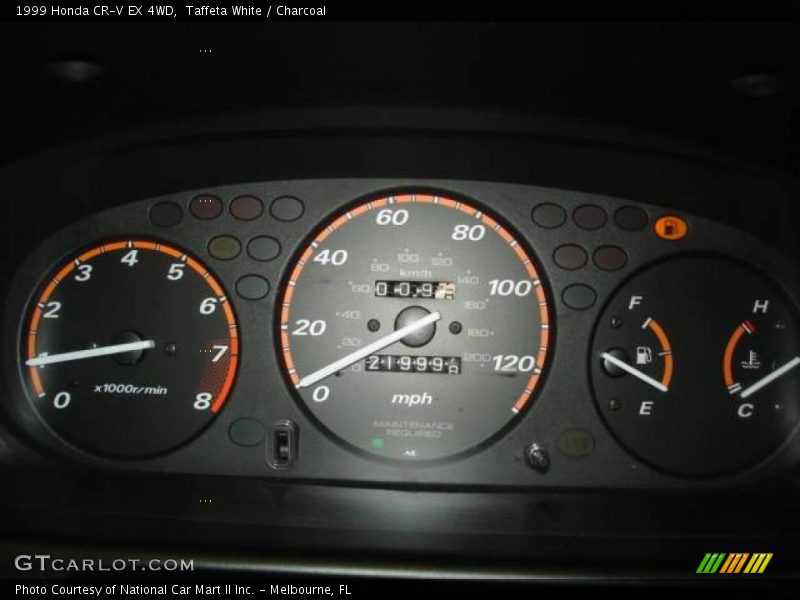 Taffeta White / Charcoal 1999 Honda CR-V EX 4WD