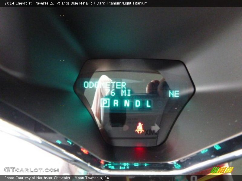 Atlantis Blue Metallic / Dark Titanium/Light Titanium 2014 Chevrolet Traverse LS