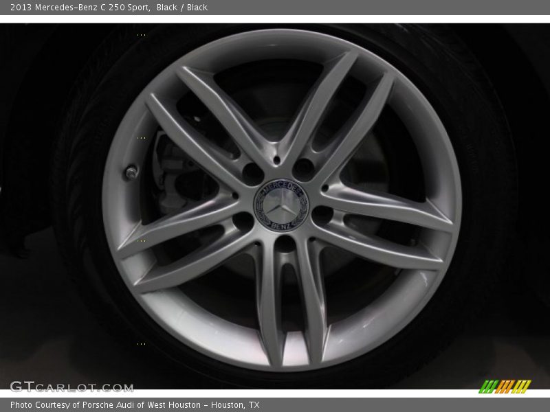 Black / Black 2013 Mercedes-Benz C 250 Sport