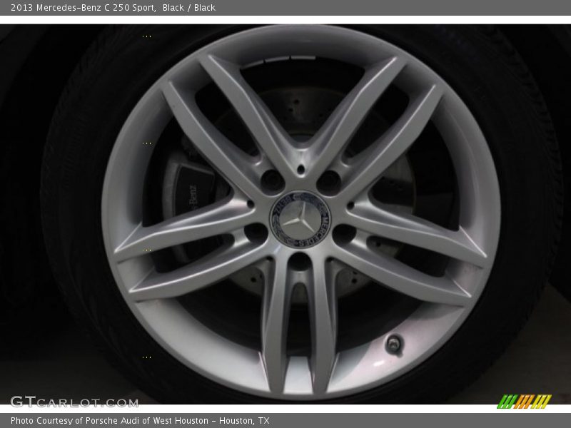 Black / Black 2013 Mercedes-Benz C 250 Sport