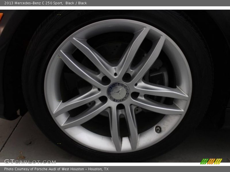 Black / Black 2013 Mercedes-Benz C 250 Sport