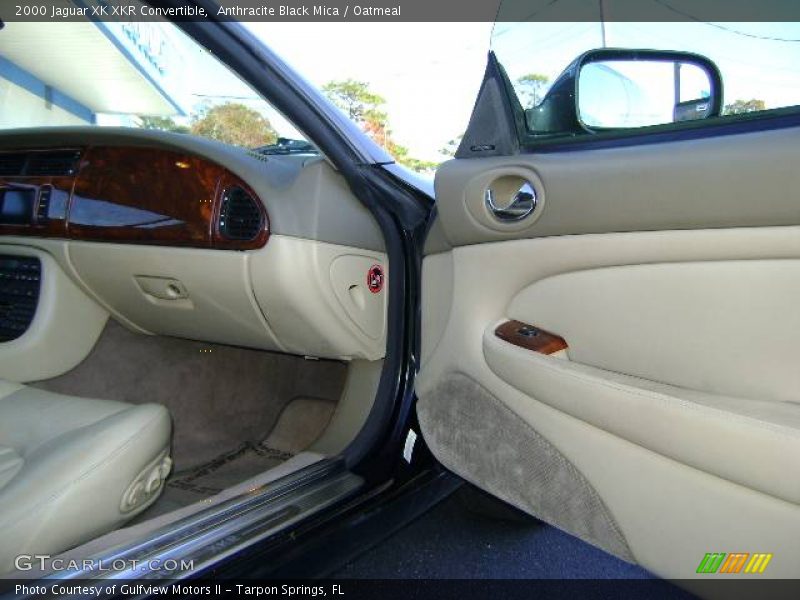 Anthracite Black Mica / Oatmeal 2000 Jaguar XK XKR Convertible