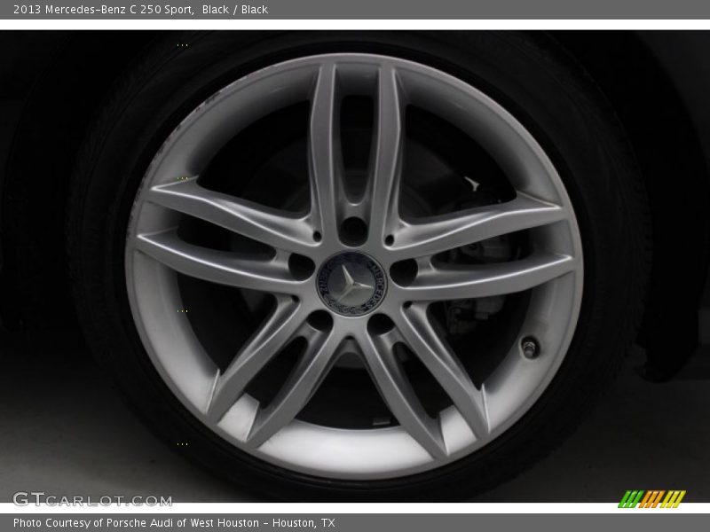 Black / Black 2013 Mercedes-Benz C 250 Sport