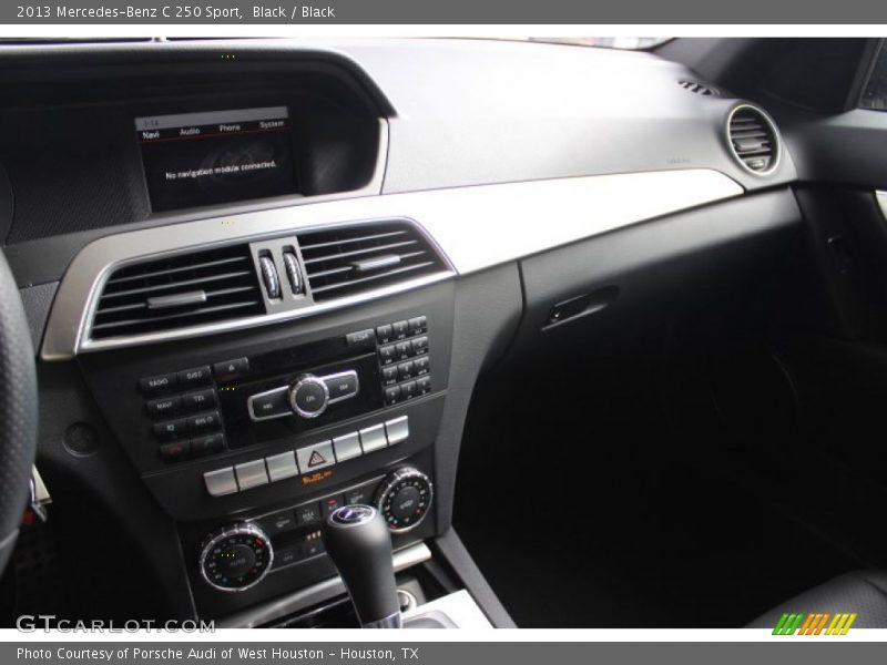 Black / Black 2013 Mercedes-Benz C 250 Sport