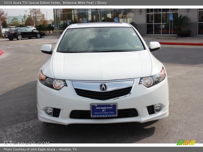 Bellanova White Pearl / Ebony 2014 Acura TSX Special Edition Sedan