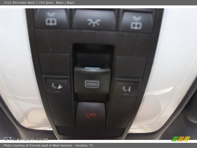 Black / Black 2013 Mercedes-Benz C 250 Sport
