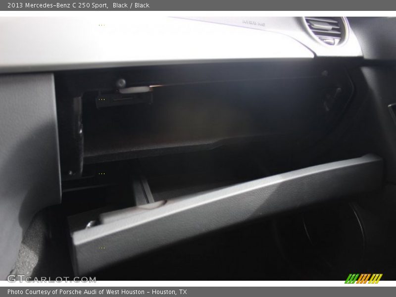 Black / Black 2013 Mercedes-Benz C 250 Sport