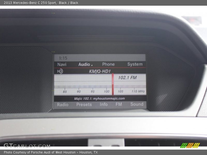 Black / Black 2013 Mercedes-Benz C 250 Sport