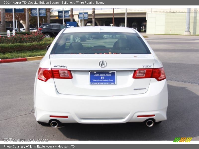 Bellanova White Pearl / Ebony 2014 Acura TSX Special Edition Sedan