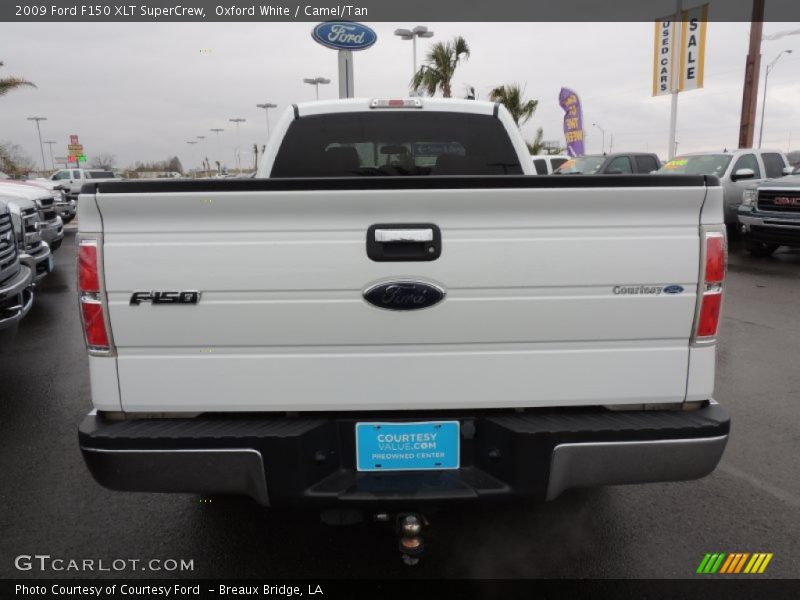 Oxford White / Camel/Tan 2009 Ford F150 XLT SuperCrew