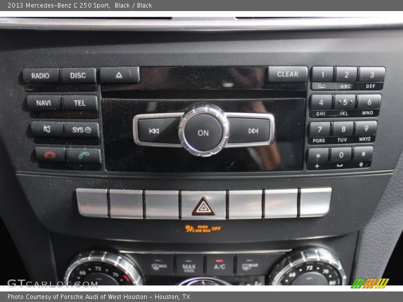 Black / Black 2013 Mercedes-Benz C 250 Sport