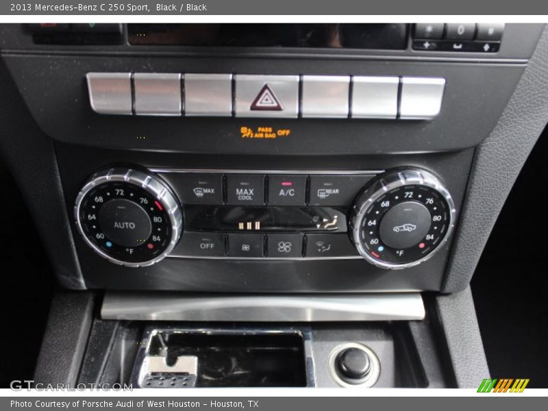 Black / Black 2013 Mercedes-Benz C 250 Sport