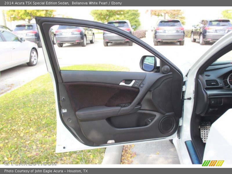 Bellanova White Pearl / Ebony 2014 Acura TSX Special Edition Sedan