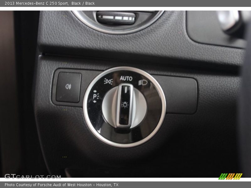 Black / Black 2013 Mercedes-Benz C 250 Sport
