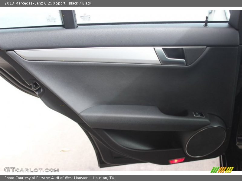 Black / Black 2013 Mercedes-Benz C 250 Sport