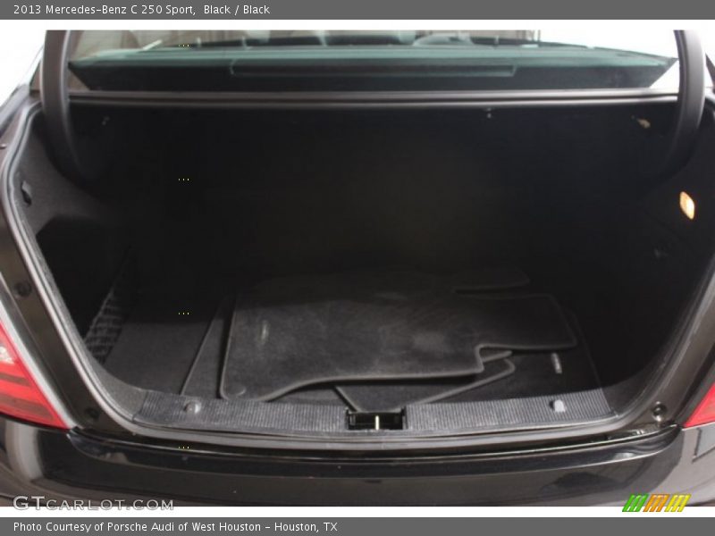 Black / Black 2013 Mercedes-Benz C 250 Sport