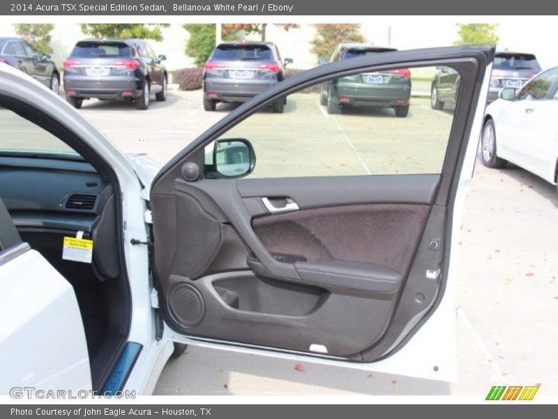 Bellanova White Pearl / Ebony 2014 Acura TSX Special Edition Sedan