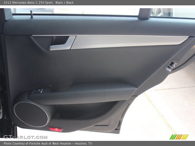Black / Black 2013 Mercedes-Benz C 250 Sport