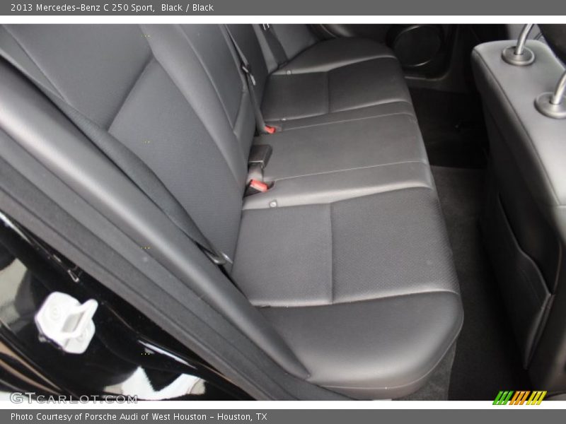 Black / Black 2013 Mercedes-Benz C 250 Sport