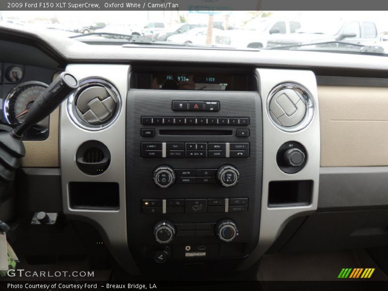 Oxford White / Camel/Tan 2009 Ford F150 XLT SuperCrew