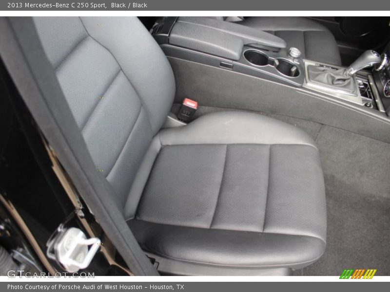 Black / Black 2013 Mercedes-Benz C 250 Sport