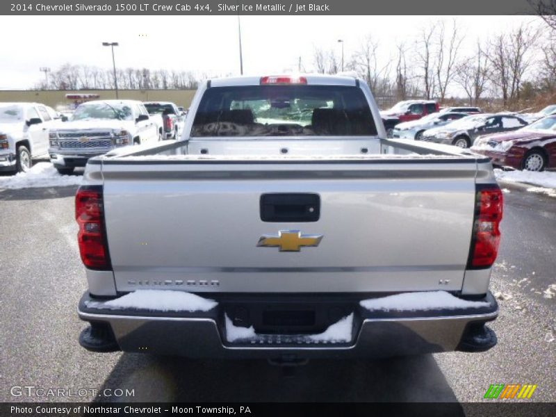 Silver Ice Metallic / Jet Black 2014 Chevrolet Silverado 1500 LT Crew Cab 4x4