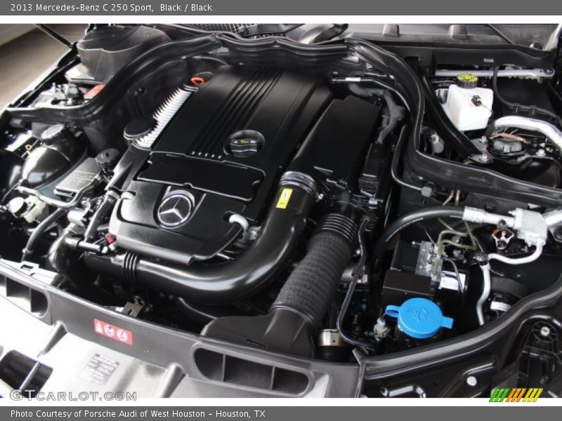 Black / Black 2013 Mercedes-Benz C 250 Sport