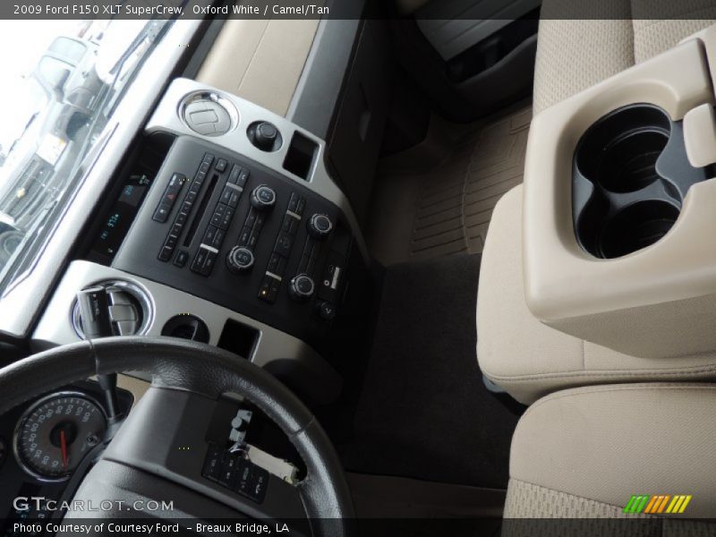 Oxford White / Camel/Tan 2009 Ford F150 XLT SuperCrew
