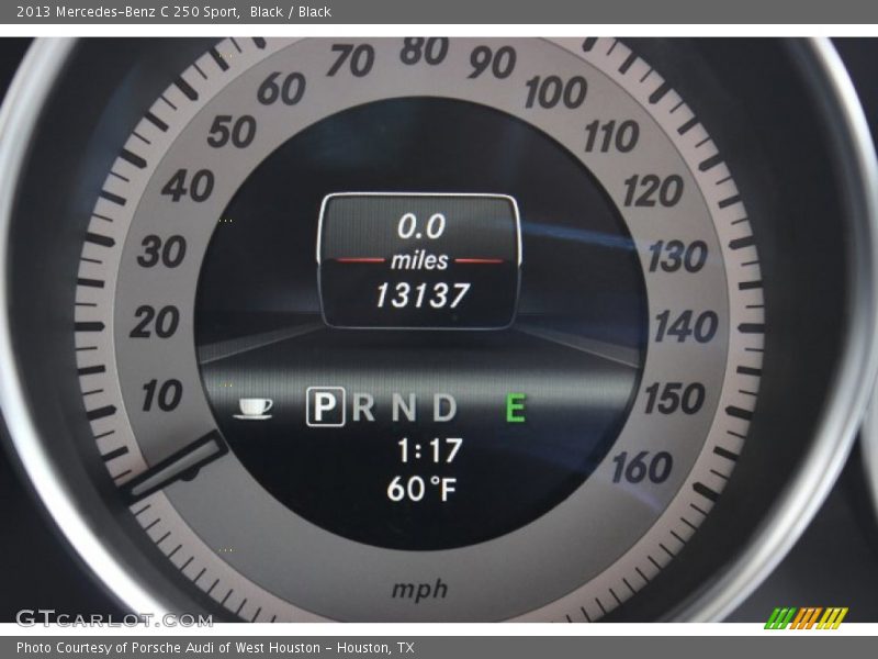 Black / Black 2013 Mercedes-Benz C 250 Sport