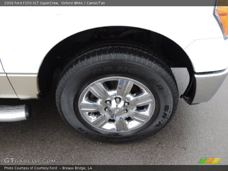 Oxford White / Camel/Tan 2009 Ford F150 XLT SuperCrew