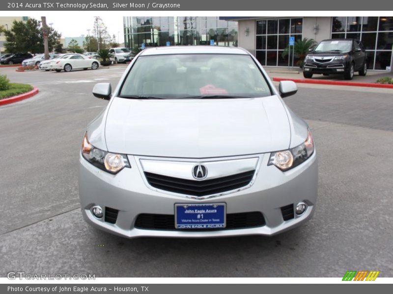 Silver Moon / Graystone 2014 Acura TSX Technology Sedan