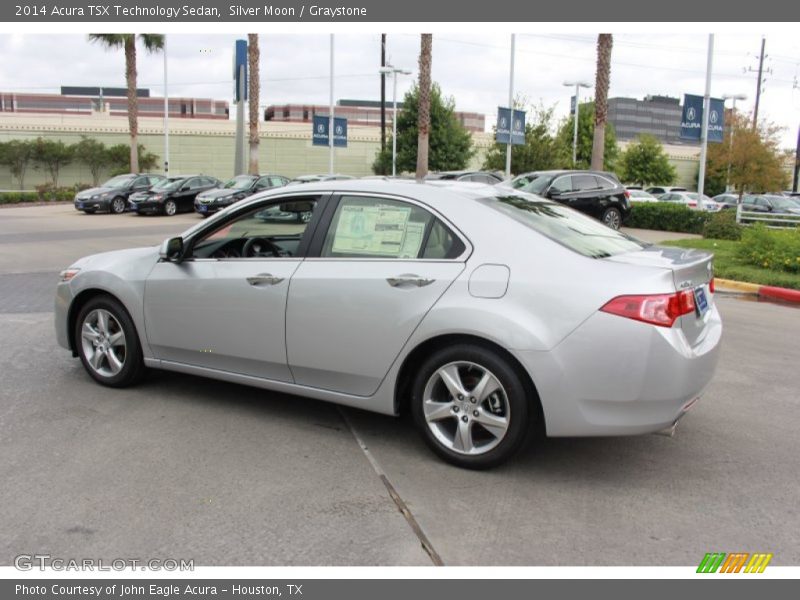 Silver Moon / Graystone 2014 Acura TSX Technology Sedan