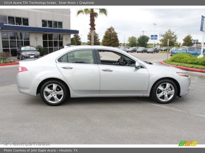 Silver Moon / Graystone 2014 Acura TSX Technology Sedan