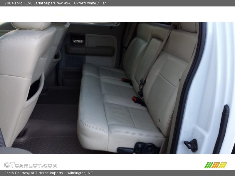Oxford White / Tan 2004 Ford F150 Lariat SuperCrew 4x4