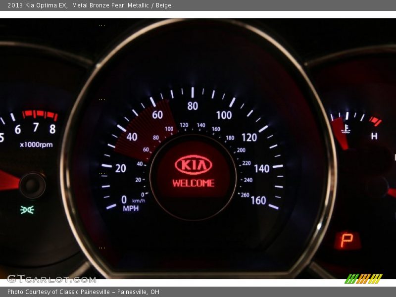  2013 Optima EX EX Gauges