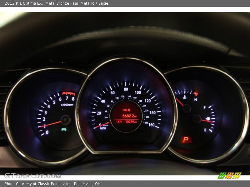 2013 Optima EX EX Gauges