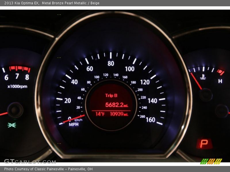  2013 Optima EX EX Gauges